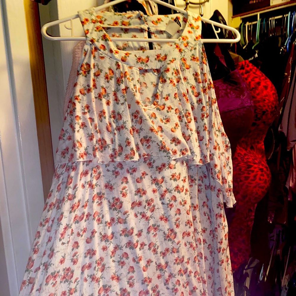 Cold shoulder blouse